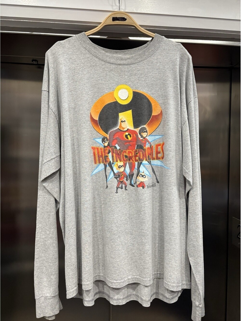 Y2K Vintage Disney The Incredibles Promo Long Sleeve Shirt